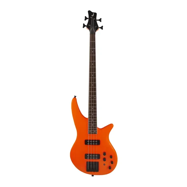 Jackson X Series Spectra Bass SBX IV 4 String Guitar Right Handed Neon Orange
