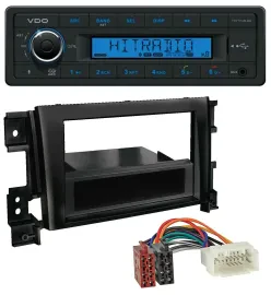 VDO Bluetooth AUX USB MP3 Autoradio für Suzuki Gran Vitara (ab 2005)