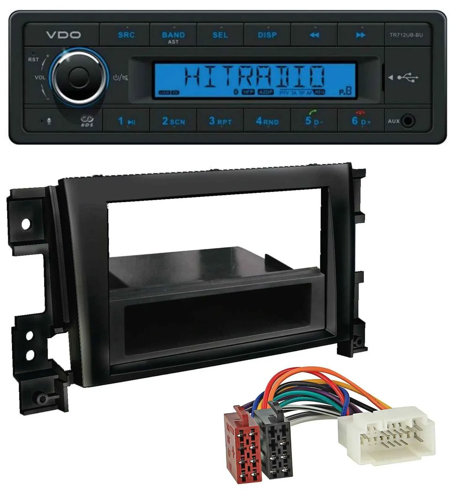 VDO Bluetooth AUX USB MP3 Autoradio für Suzuki Gran Vitara (ab 2005)
