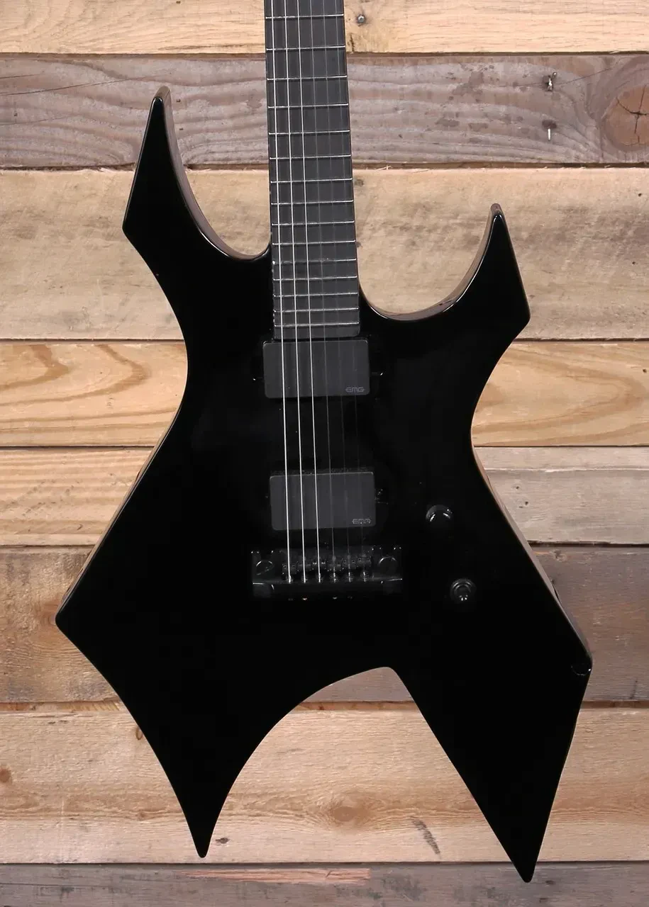 BC Rich Warlock Prophecy Electric Guitar Black w/ Quad Bridge "Floor Model Demo"