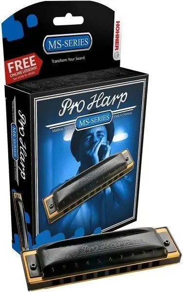 Губная гармошка диатоническая HOHNER Pro Harp 562/20 MS B