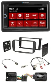 Blaupunkt TMC USB Lenkrad Bluetooth DAB 2DIN Navigation für Ford S-Max Mondeo 20