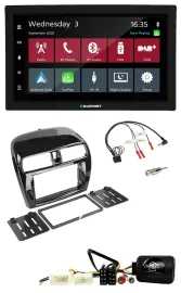 Blaupunkt DAB Bluetooth USB Lenkrad 2DIN Autoradio für Mitsubishi Mirage SpaceSt