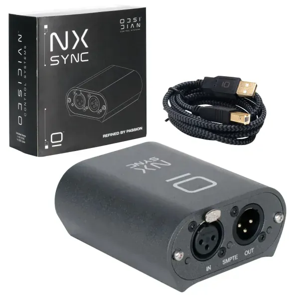 Elation Professional NX SYNC Plug-and-Play USB SMPTE Timecode Device idjnow