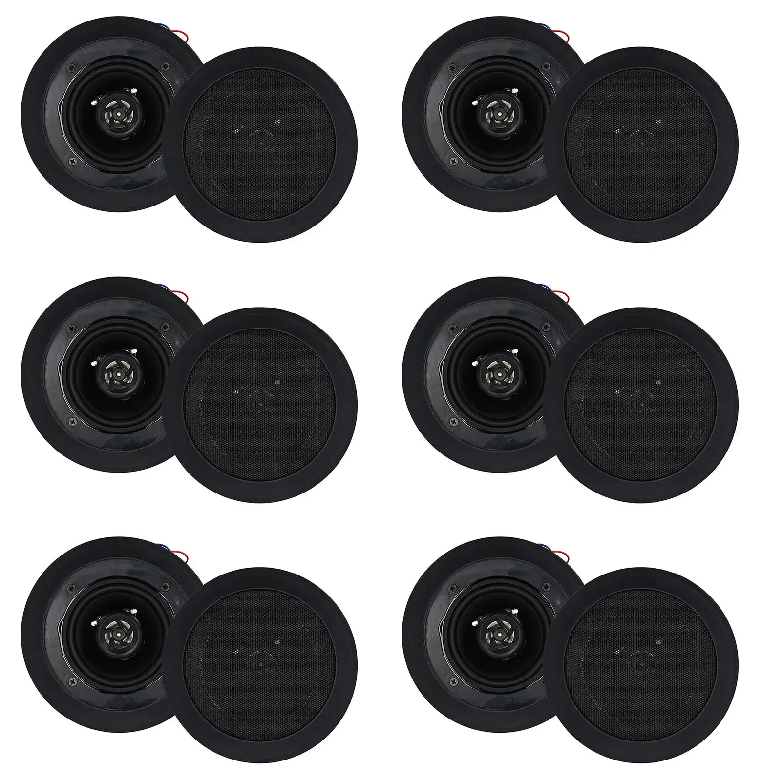 Потолочная акустика Rockville CC4T Black (12 штук)