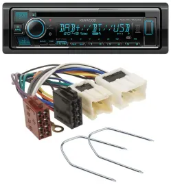 Kenwood MP3 Bluetooth DAB USB CD Autoradio für Nissan Pathfinder 96-03 Quest 93-
