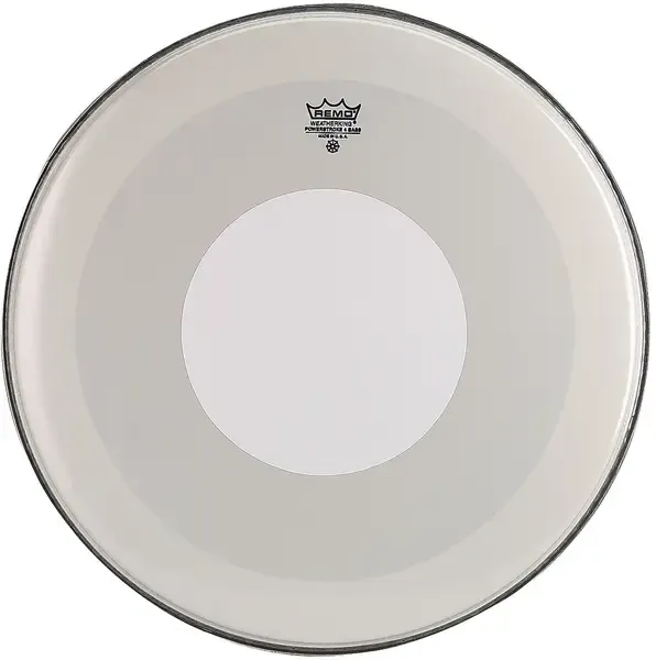 Пластик для барабана Remo 22" Powerstroke P4 Smooth White White Dot