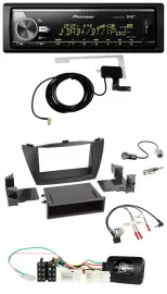 Автомагнитола для Hyundai ix35 2010–2013 Pioneer Bluetooth, DAB, USB, черная