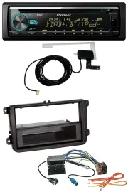 Автомагнитола для VW Passat 2005–2010, Polo 2009–2014, Scirocco Pioneer CD USB DAB MP3 AUX