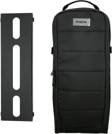 MONO LITE+ Pedalboard, 18" x 5.7" w/ TICK+ 2.0 Accessory Case 2.0, Black