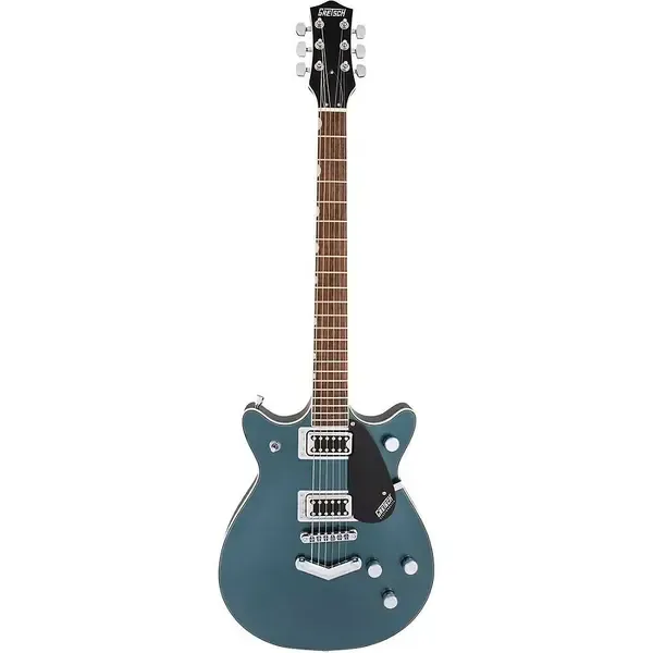 Электрогитара Gretsch G5222 Electromatic Double Jet BT V Stoptail Jade Grey Metallic