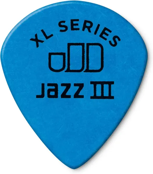 Медиатор Dunlop Tortex Jazz III XL 498R1.0 Blue 1.0