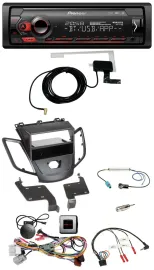 Pioneer DAB USB Lenkrad Bluetooth Autoradio für Ford Fiesta 10-13 ohne Display s