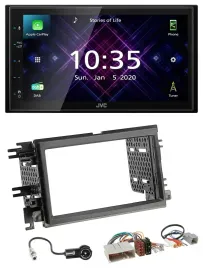 JVC DAB 2DIN MP3 Bluetooth USB Autoradio für Ford Mustang F 150 04-09
