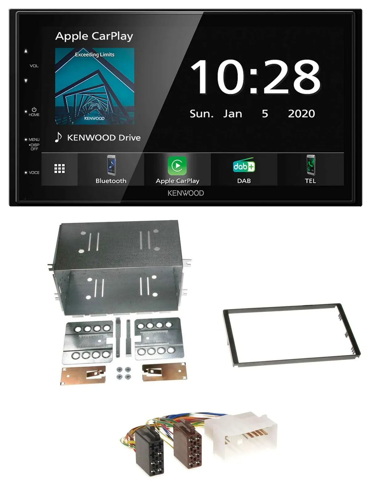 Kenwood Bluetooth MP3 DAB USB 2DIN Autoradio für Kia Optima Magentis 05-10