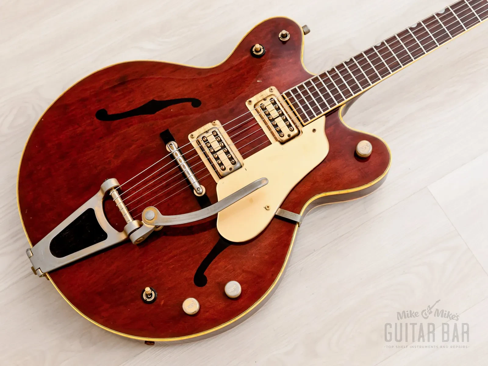 1978 Greco Country Artist Vintage 6122 Gentleman-Style Hollowbody Walnut
