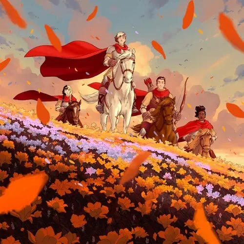 Виниловая пластинка Naethan Apollo - Tales From Cazilor: Wyldflowers - Cream/White/Red/Orange/Purple