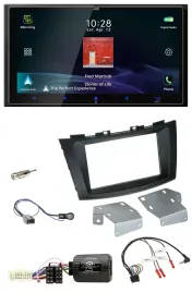 JVC USB Bluetooth 2DIN DAB Lenkrad Autoradio für Suzuki Swift ab 2011