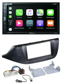 Автомагнитола для Kia Ceed Pioneer DVD, 2-DIN, DAB, Bluetooth, USB, MP3, черный