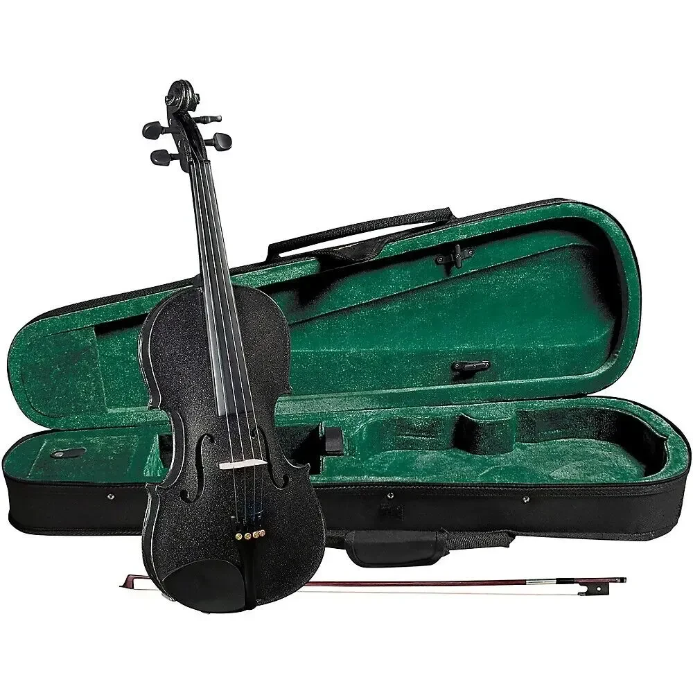 Скрипка Cremona SV-75BK Premier Novice Series Sparkling Black Violin Outfit 4/4 Outfit