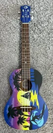 Luna Kauwela Summer Tenor size Ukulele with Custom Graphics - B-stock