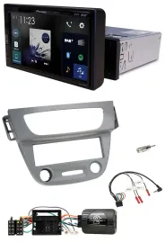 Pioneer DAB Lenkrad Bluetooth USB Autoradio für Renault Megane III 2009-2012 gra