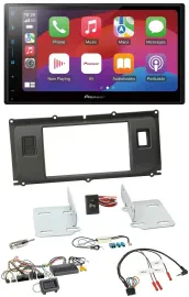 Pioneer DAB USB Lenkrad Bluetooth 2DIN Autoradio für Land Rover Evoque ab 2014