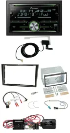 Pioneer CD USB Lenkrad Bluetooth 2DIN DAB Autoradio für Opel Corsa D Klavierlack