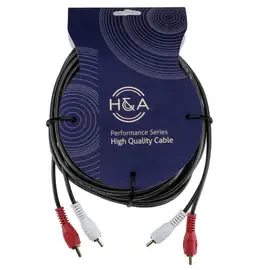 Коммутационный кабель H&A DR-MM-25 Stereo Audio Cable 7.6 м