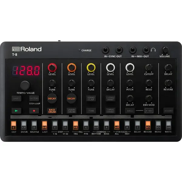 Аналоговый студийный синтезатор Roland AIRA Compact T-8