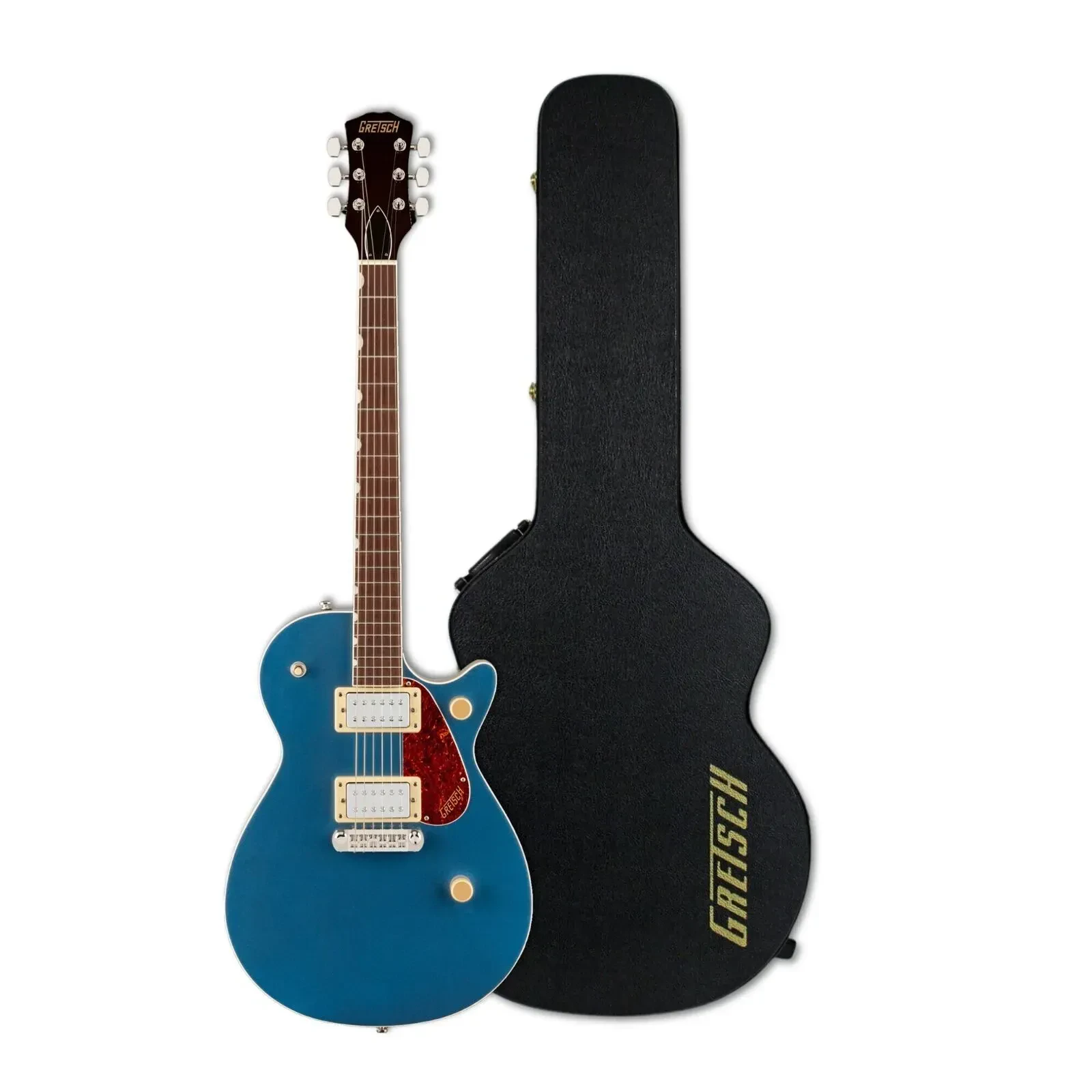 Электрогитара Gretsch Streamliner Jet Club Single Cut тёмно-синий (набор)