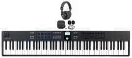 Arturia KEYLAB ESSENTIAL Mk3 88-Key USB Midi Keyboard Controller+Headphones