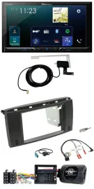 Pioneer 2DIN DAB USB Lenkrad Bluetooth Autoradio für Mercedes SLK 08-11 R171