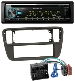 Автомагнитола для Seat Mii (с 2011) Pioneer DAB, CD, MP3, USB, Bluetooth