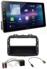 Pioneer Bluetooth USB DAB MP3 Autoradio für Fiat 500L (mit ISO, ab 2012)