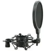 Держатель для микрофона Superfix SMJ9BP1 Black с поп-фильтром