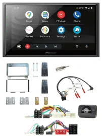 Автомагнитола Pioneer 2-DIN DAB, Bluetooth, USB для KIA Carnival II VQ (2006–2011)