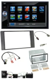 Blaupunkt SD USB TMC Bluetooth 2DIN Lenkrad Navigation für Ford Kuga 08-12 anthr