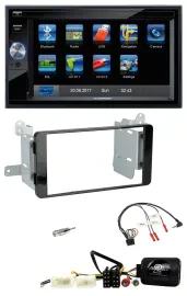 Blaupunkt 2DIN Bluetooth TMC USB Lenkrad SD Navigation für Mitsubishi L200 ab 10
