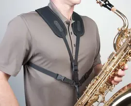 2601172 Super Harness Плечевой ремень для саксофона, длинный, карабин, Neotech