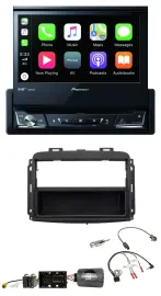 Pioneer DVD Bluetooth DAB USB Lenkrad Autoradio für Fiat 500 L (ab 2012)