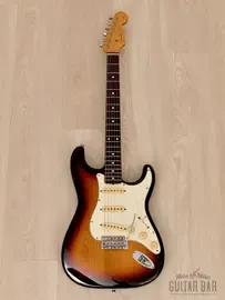 Электрогитара Fender Stratocaster ‘62 Vintage Reissue ST62-US Sunburst Japan 2009 w/ USA Pickups