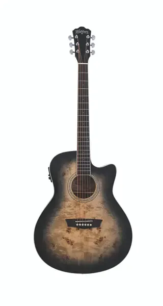 Электроакустическая гитара Washburn DFBACEB-U Deep Forest Burl Ace Grand Auditorium Black