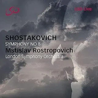 LONDON SYMPHONY ORCHESTRA / MSTISLAV ROSTROPOVICH - Shostakovich: Symphony No. 8 (CD)