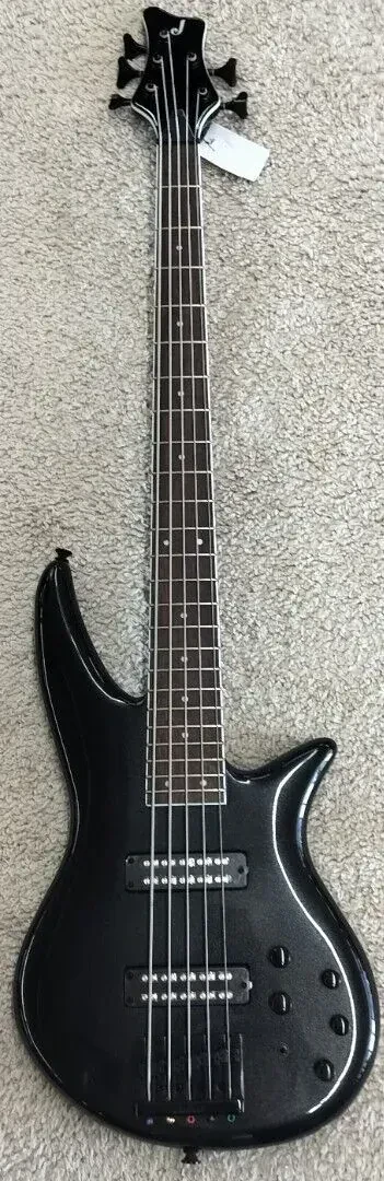 Jackson X Series Spectra Bass SBX V 5-String Electric Bass , Metallic Black