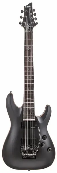 Электрогитара Schecter Demon-7 Floyd Rose Satin Aged Black