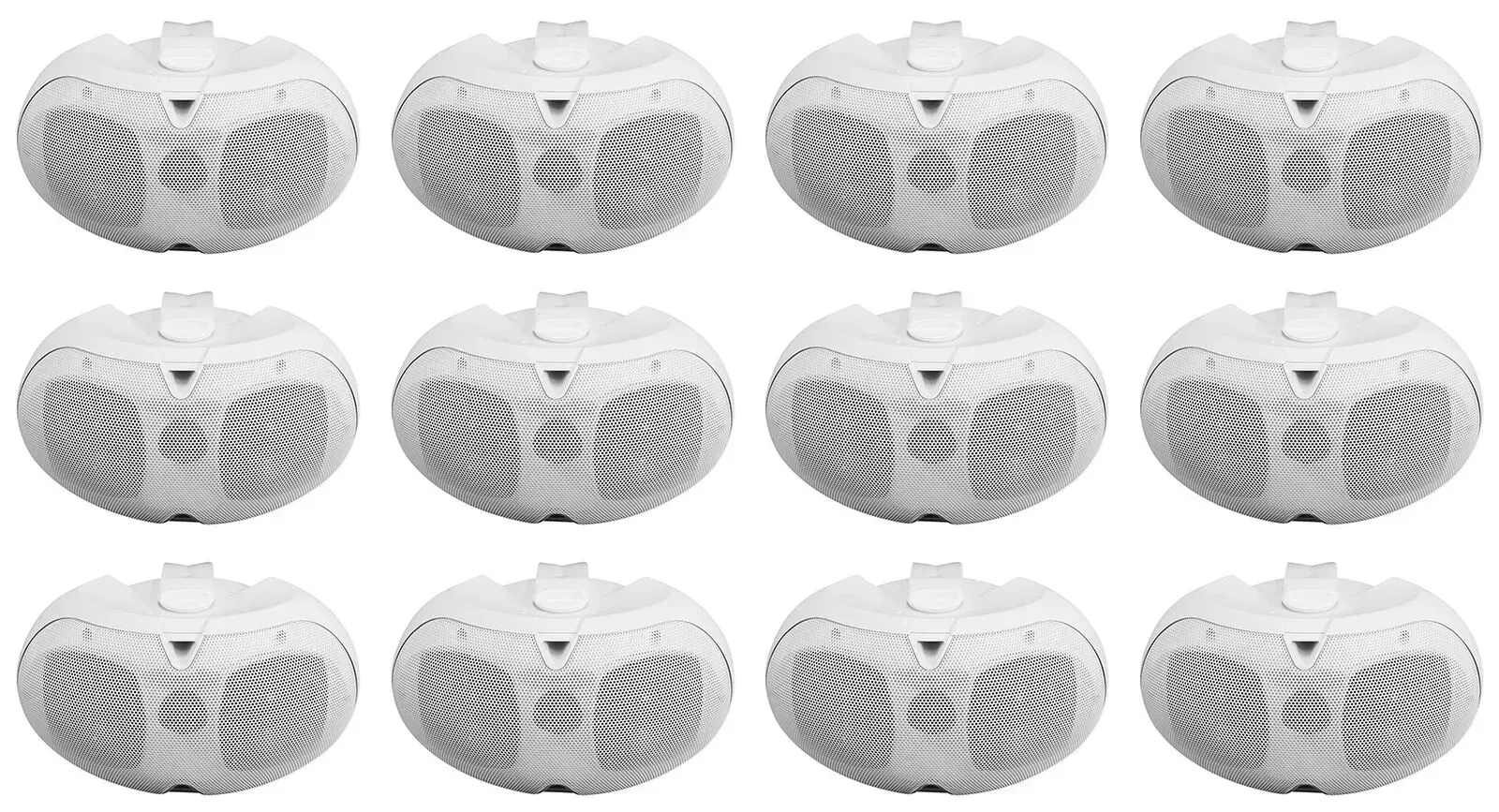 Настенная акустика Rockville D4-70 White 4" 30W (12 штук)