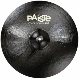 Тарелка барабанная Paiste 18" Color Sound 900 Black Crash