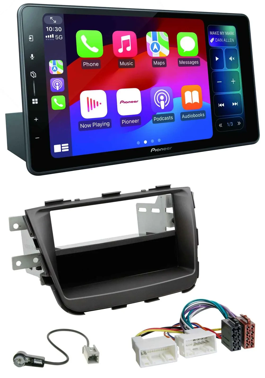 Автомагнитола для Kia Sorento II XM (2012–2015) Pioneer Bluetooth, DAB, MP3, USB