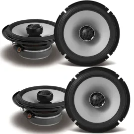 Alpine S2-S65 320W RMS 6.5" 2-Way Coaxial Car Speakers (2-Pairs)